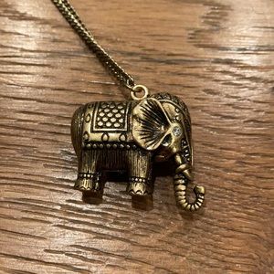Elephant necklace